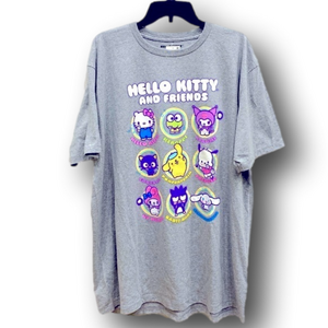 Hello Kitty & Friends Graphic T-Shirt - Size Extra Extra Large XXL - NWT